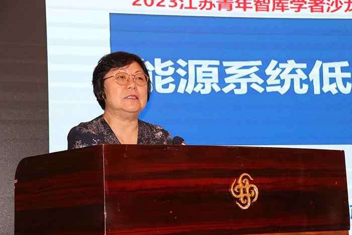 2023年江苏青年智库学者系列沙龙“绿色低碳科技自立自强”专场在镇江举行